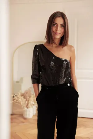 Blaise Blouse | Black | Final Sale