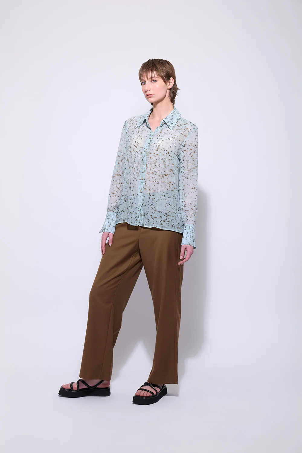 BLAKE SHIRT IN MATCHA