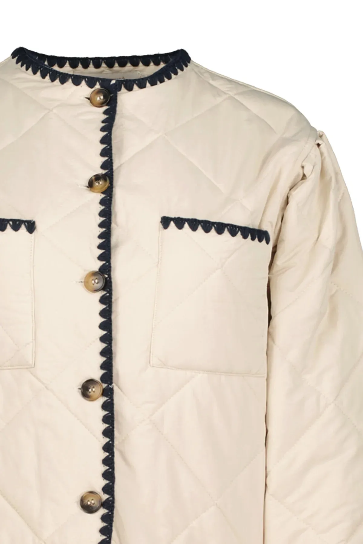 Brooklyn Whipstitch Quilted Jacket