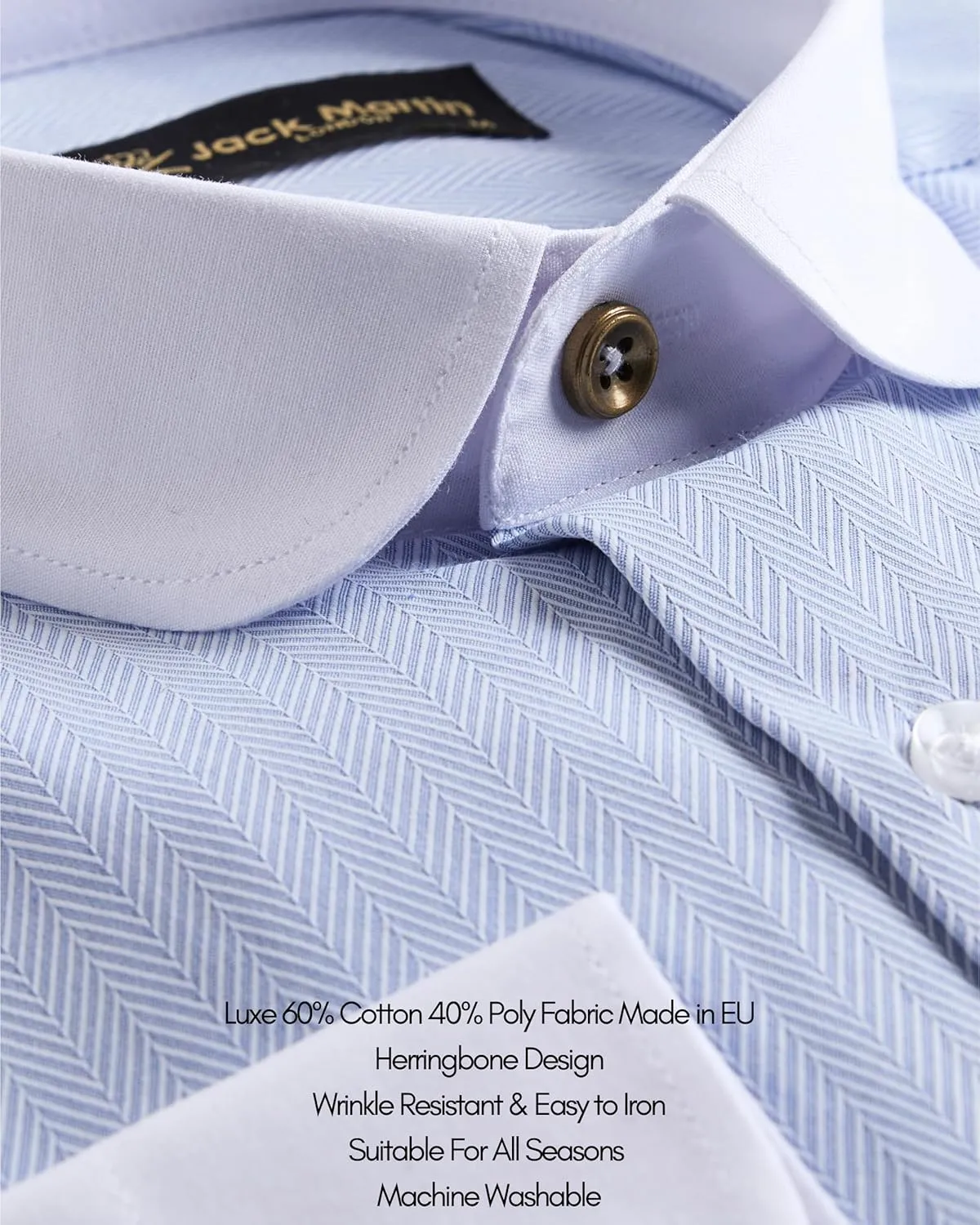 Club Collar Shirts for Men | Mens Long Sleeve Dress Casual Stylish & Formal Button Up Shirts in 1920s Style