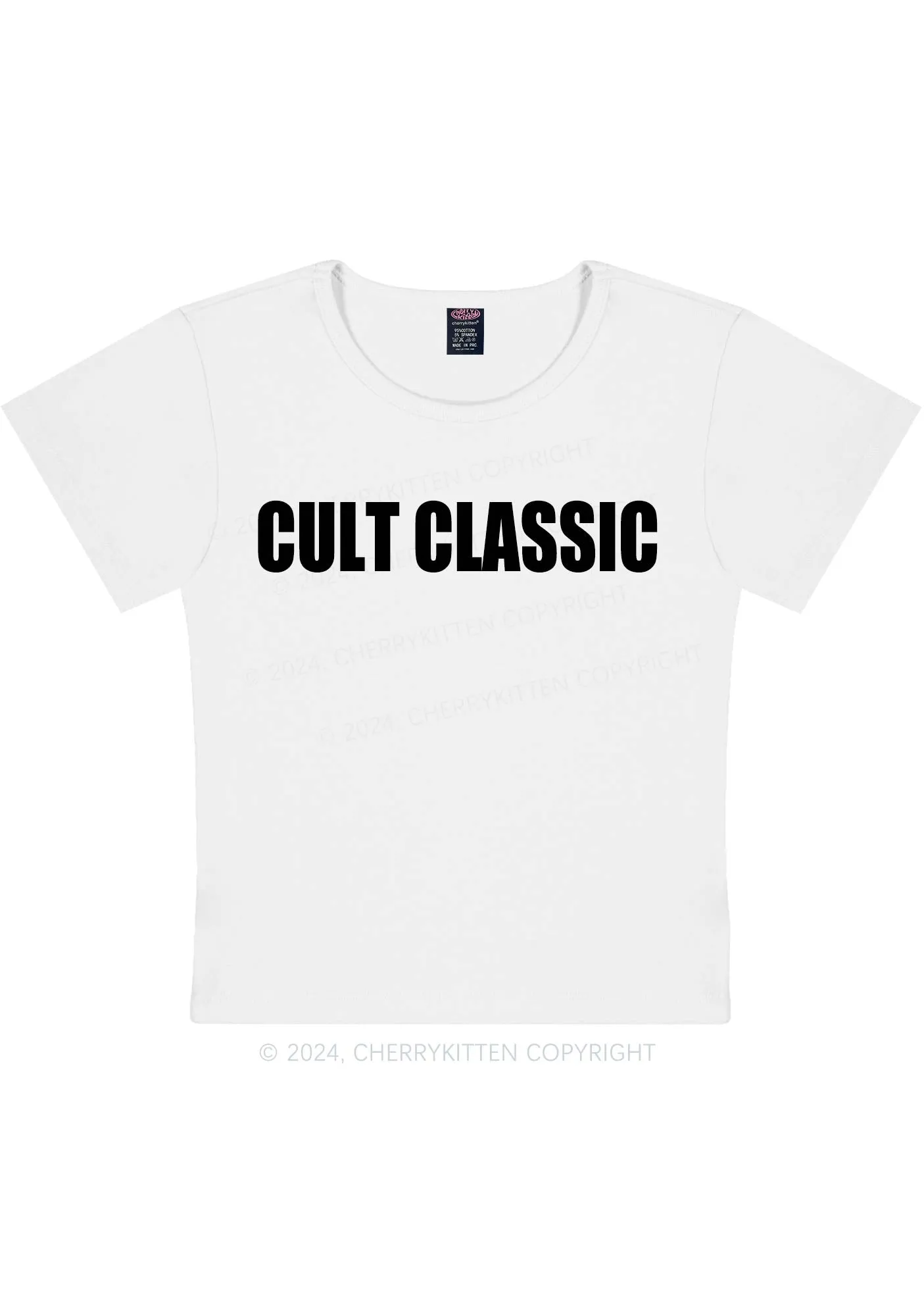 Cult Classic Y2K Baby Tee Cherrykitten