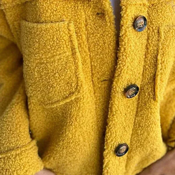 Dahlia -  Cozy Short sherpa jacket