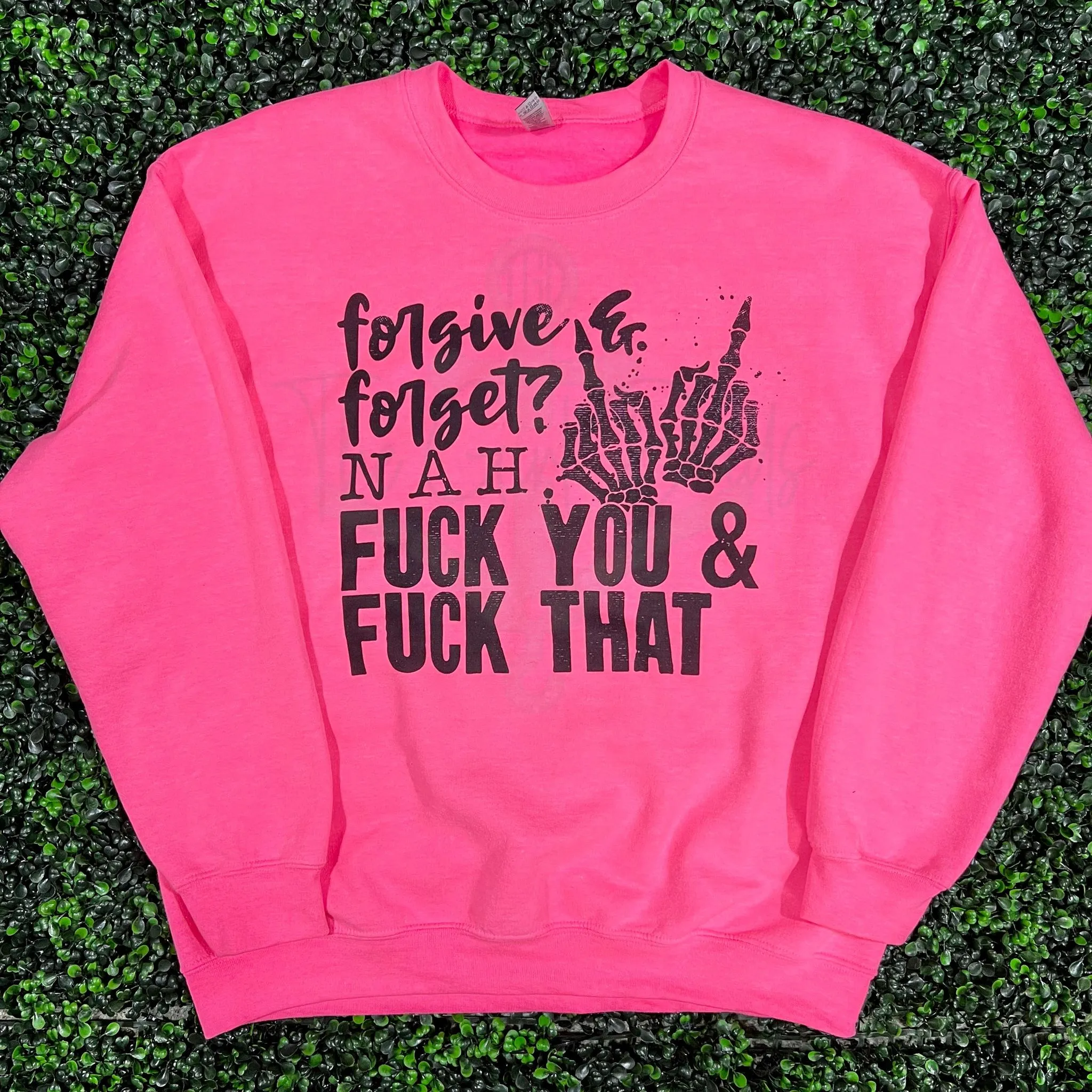 Forgive and Forget? Nah Top Design
