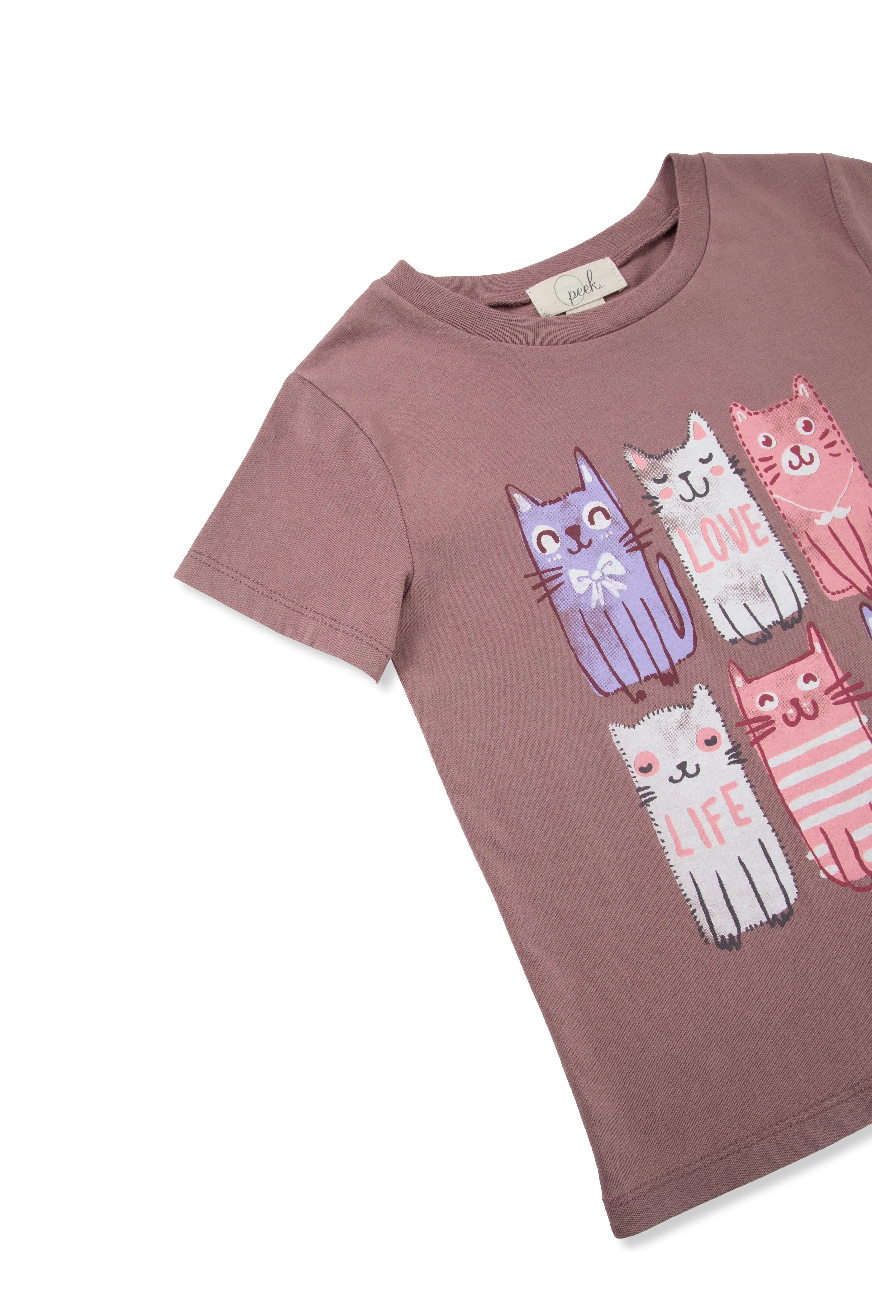 Happy Cats Graphic T-Shirt
