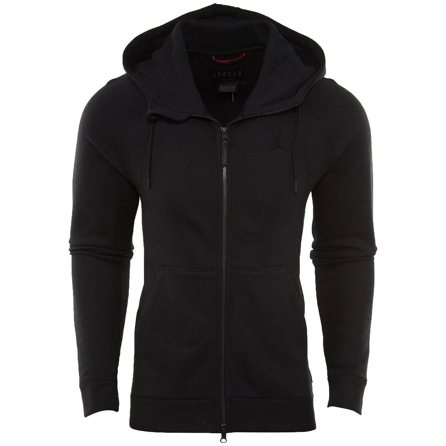 Jordan Sportswear Wings Fleece Men's Full Zip Hoodie Black