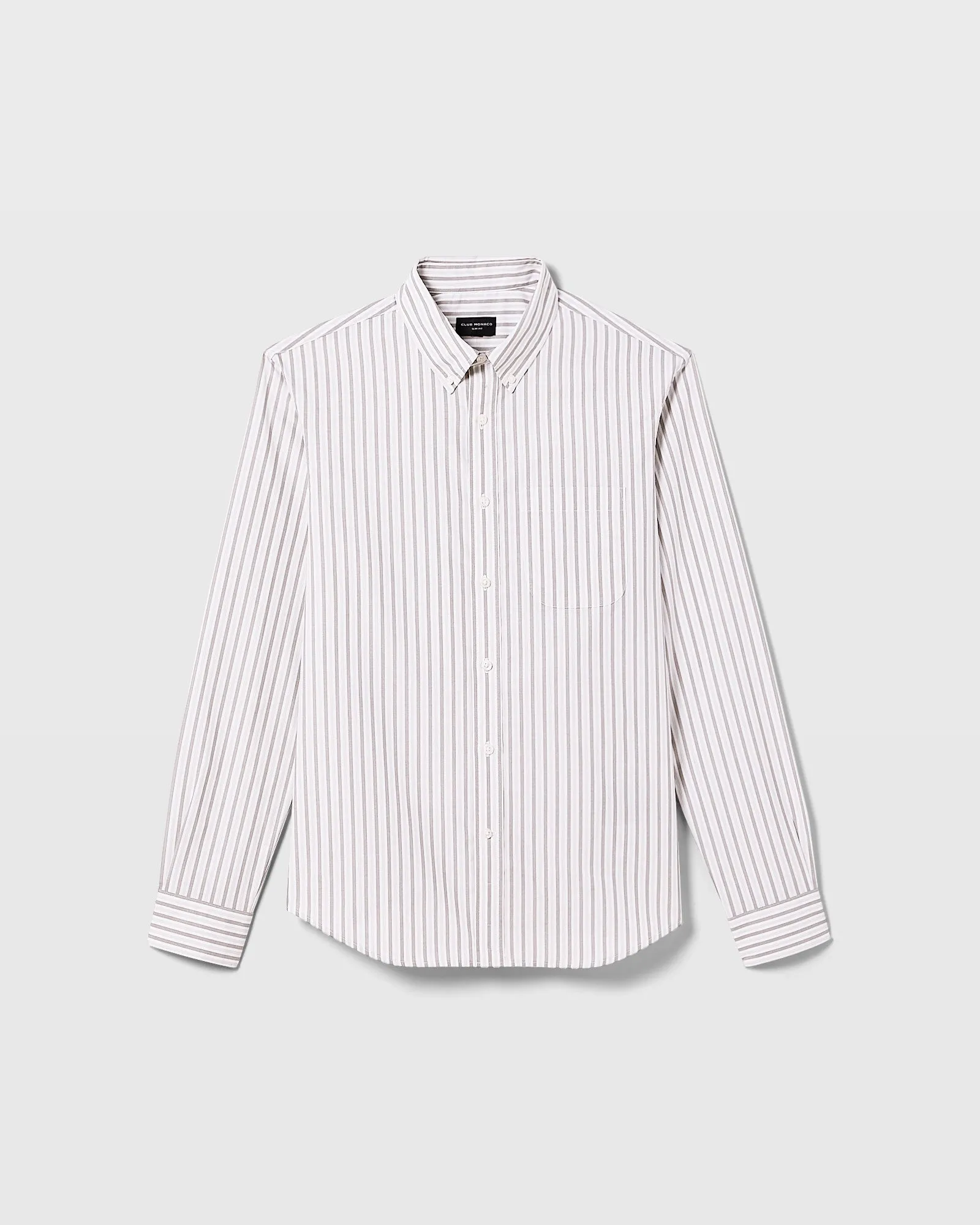 Long Sleeve Multi Stripe Poplin Shirt