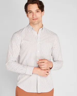 Long Sleeve Multi Stripe Poplin Shirt