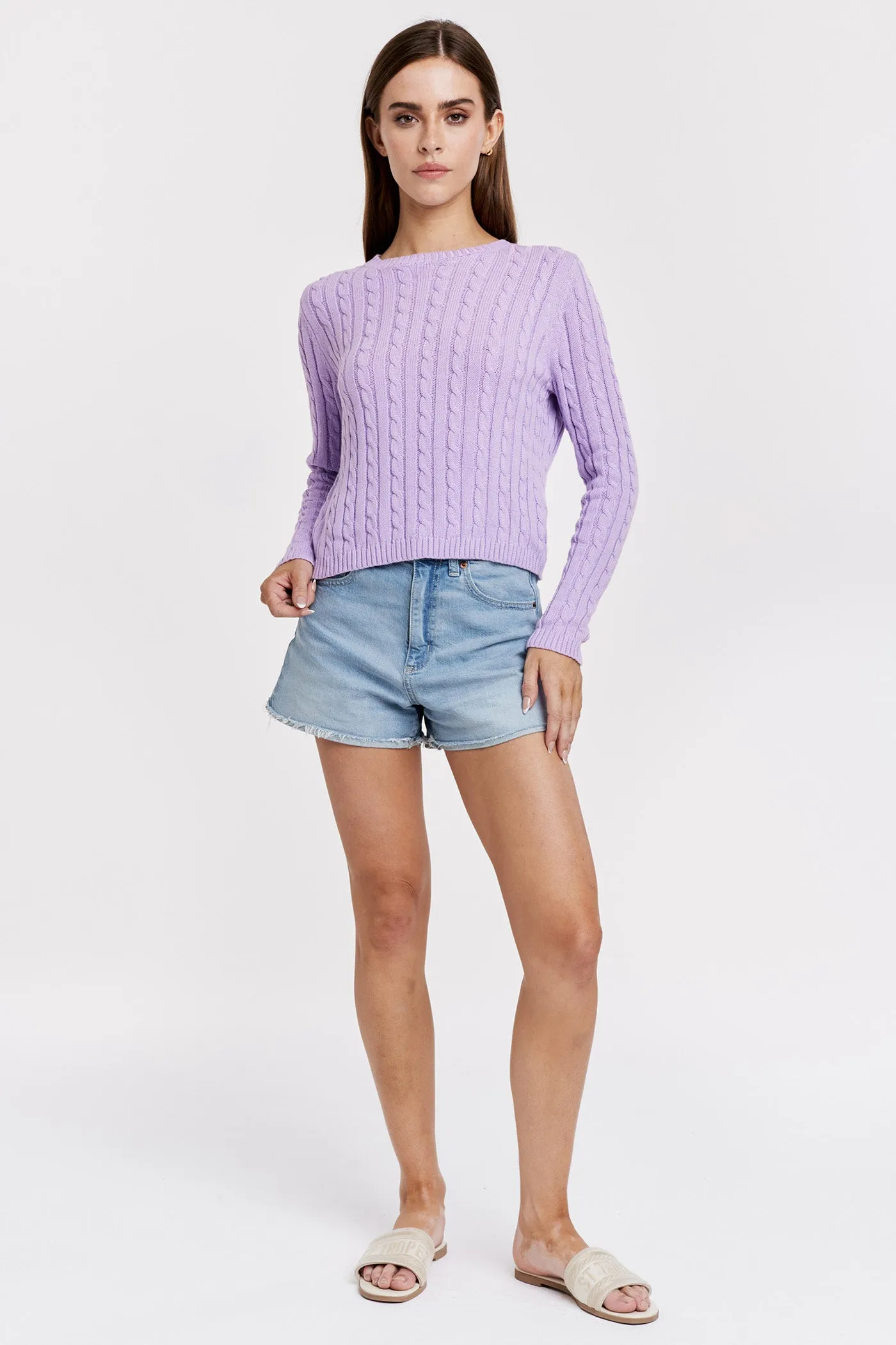LUPE SWEATER DEWY IRIS