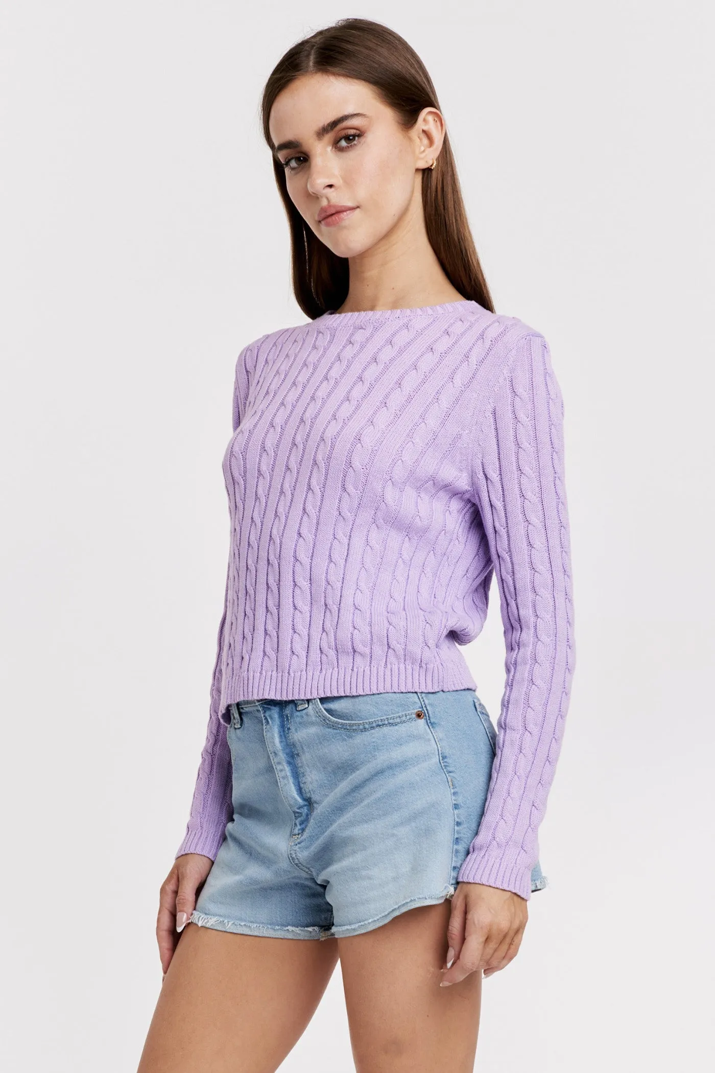 LUPE SWEATER DEWY IRIS