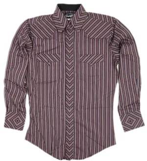 Men's Wrangler Silver Edition Long Sleeve Western Shirt