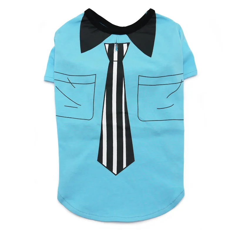 NECKTIE TEE DOG SHIRT