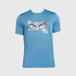 Nike Mens Nike Dri-Fit Tee Rlgd Iykyk _ 182763 _ Blue