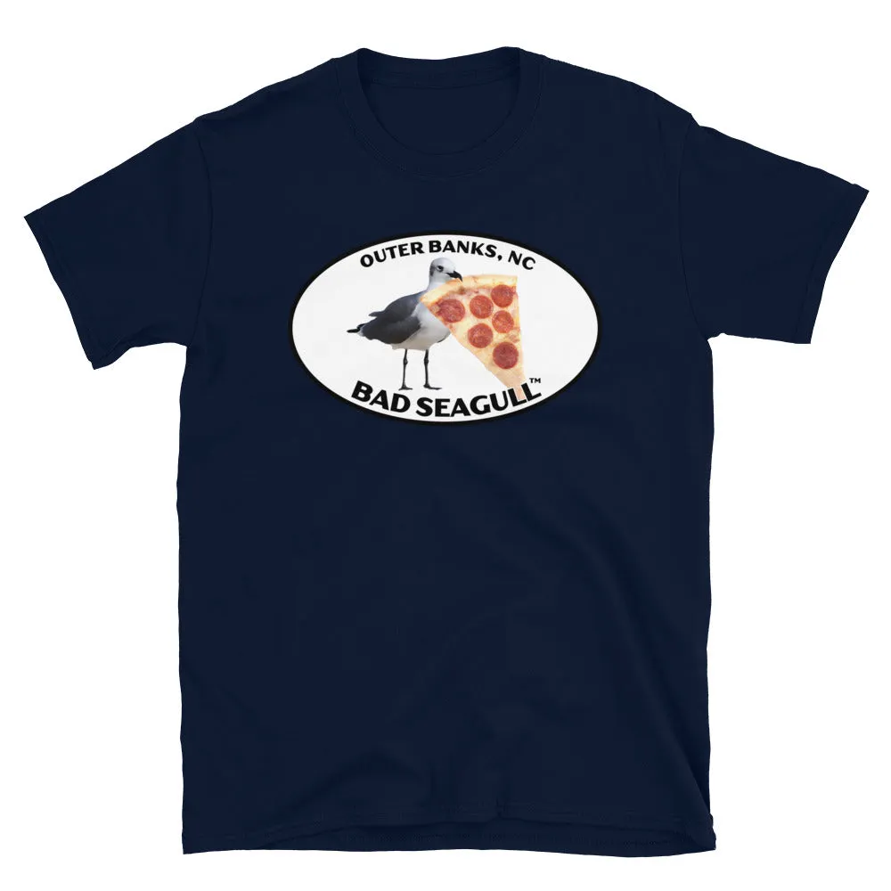 Outer Banks Bad Seagull with Pizza Tee