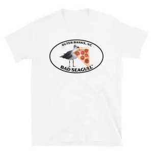 Outer Banks Bad Seagull with Pizza Tee