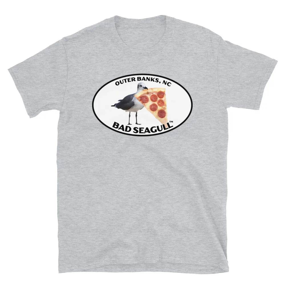 Outer Banks Bad Seagull with Pizza Tee