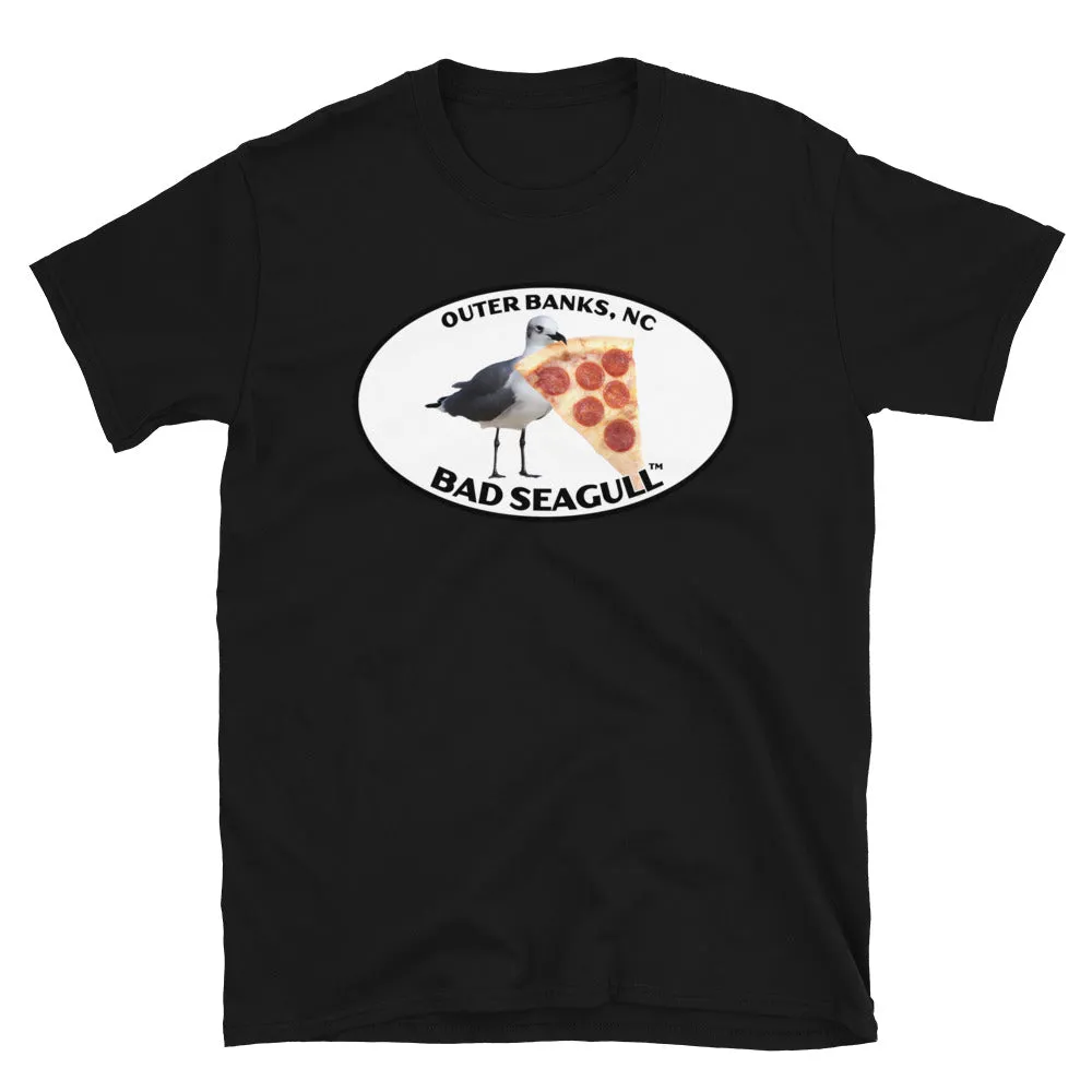 Outer Banks Bad Seagull with Pizza Tee