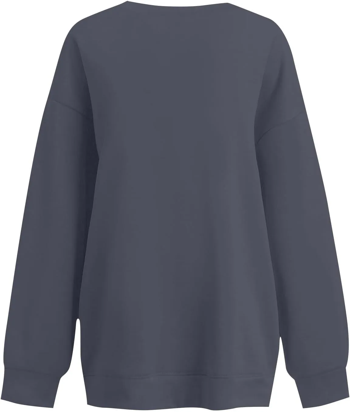 Oversized Sweatshirts for Women Loose Crew Neck Long Sleeve Anxiety Hoodies Casual Drop Shoulder Pullover Sweater