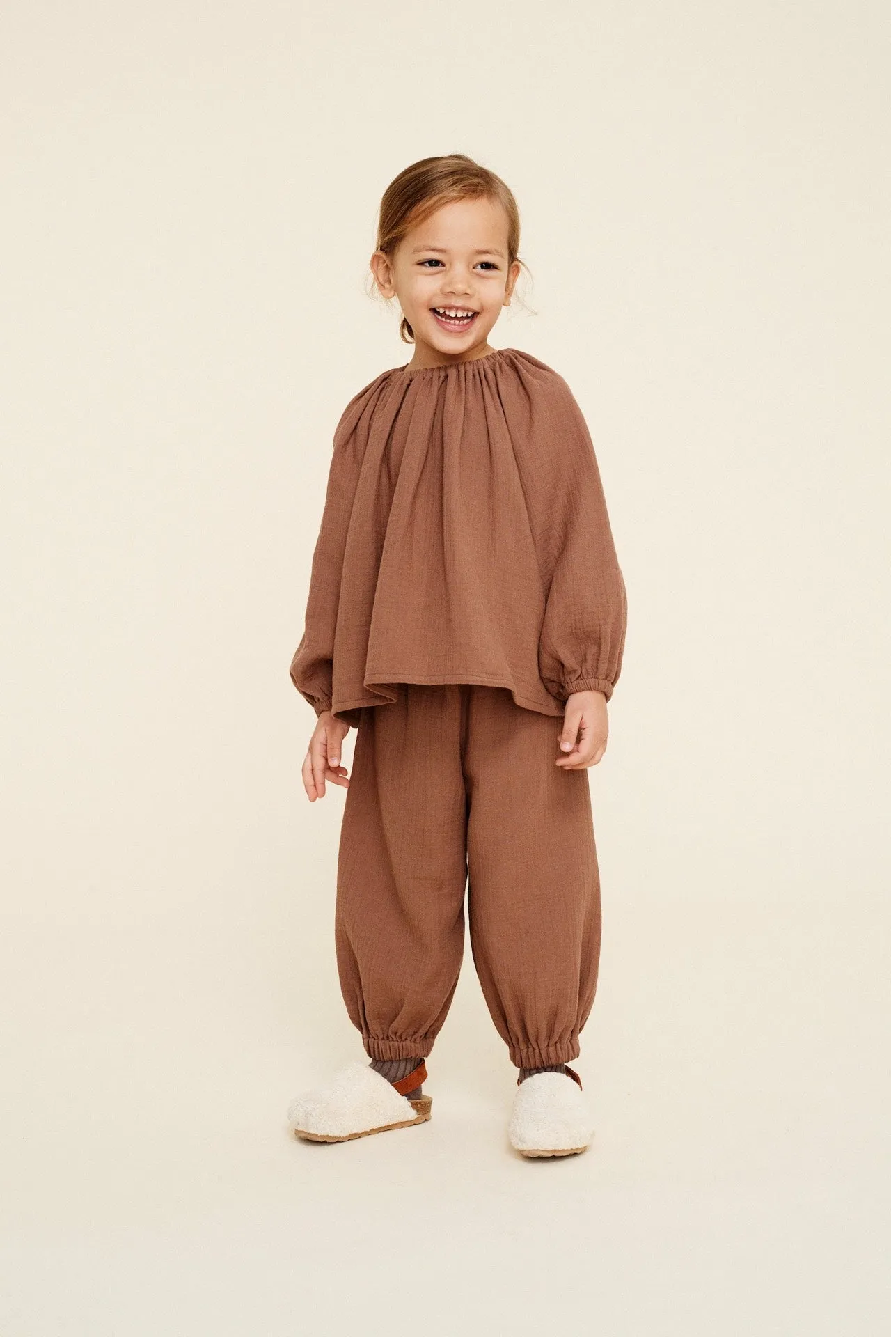 Pants Lou Chocolate Brown