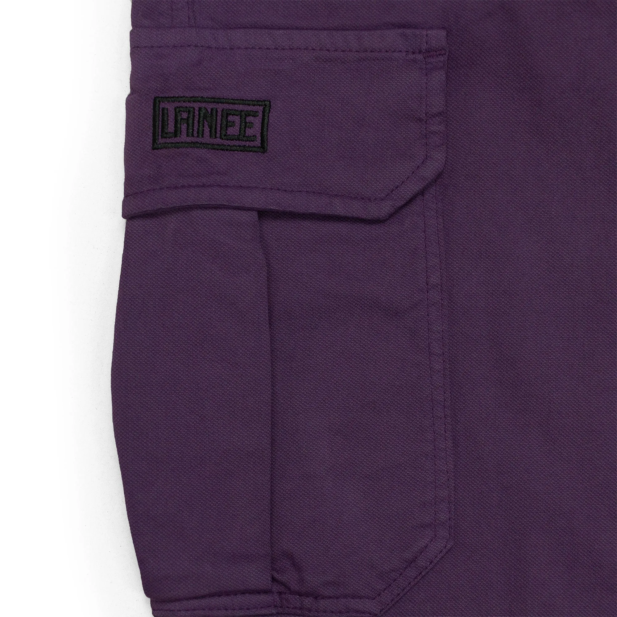 PURPLE CARGO PANTS