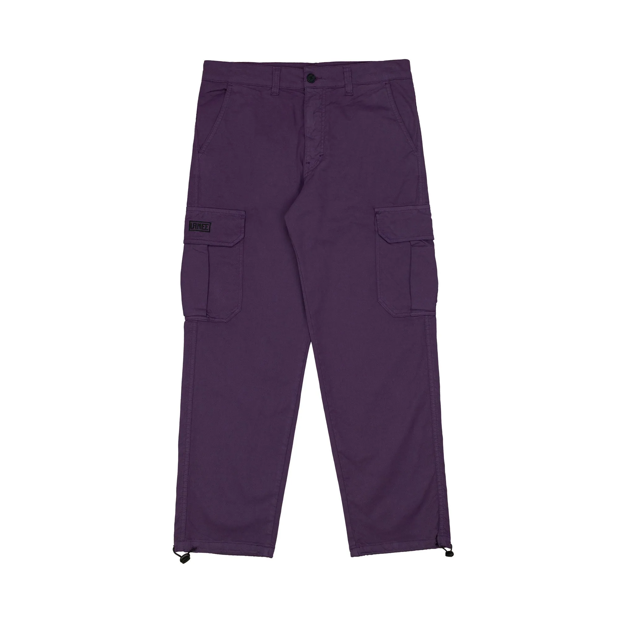 PURPLE CARGO PANTS