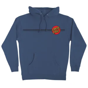 Santa Cruz Classic Dot P/O Hoody - Storm Blue