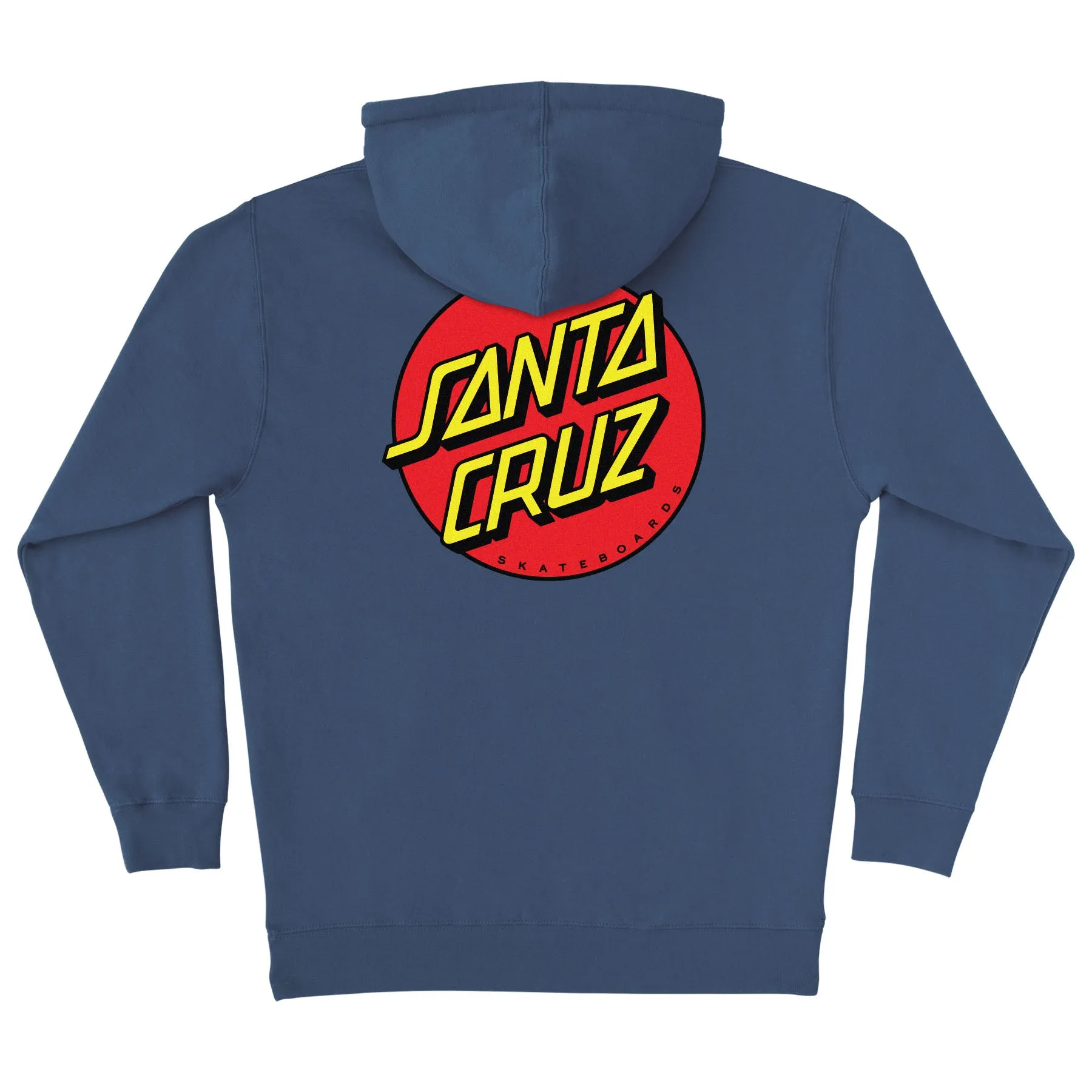 Santa Cruz Classic Dot P/O Hoody - Storm Blue