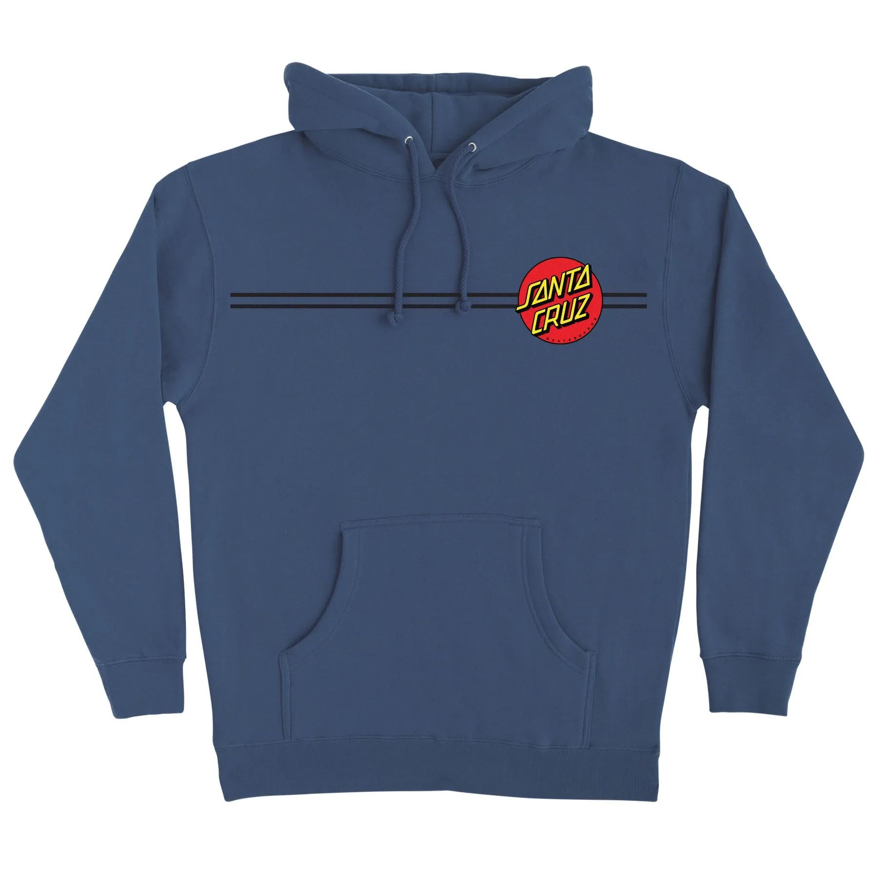 Santa Cruz Classic Dot P/O Hoody - Storm Blue
