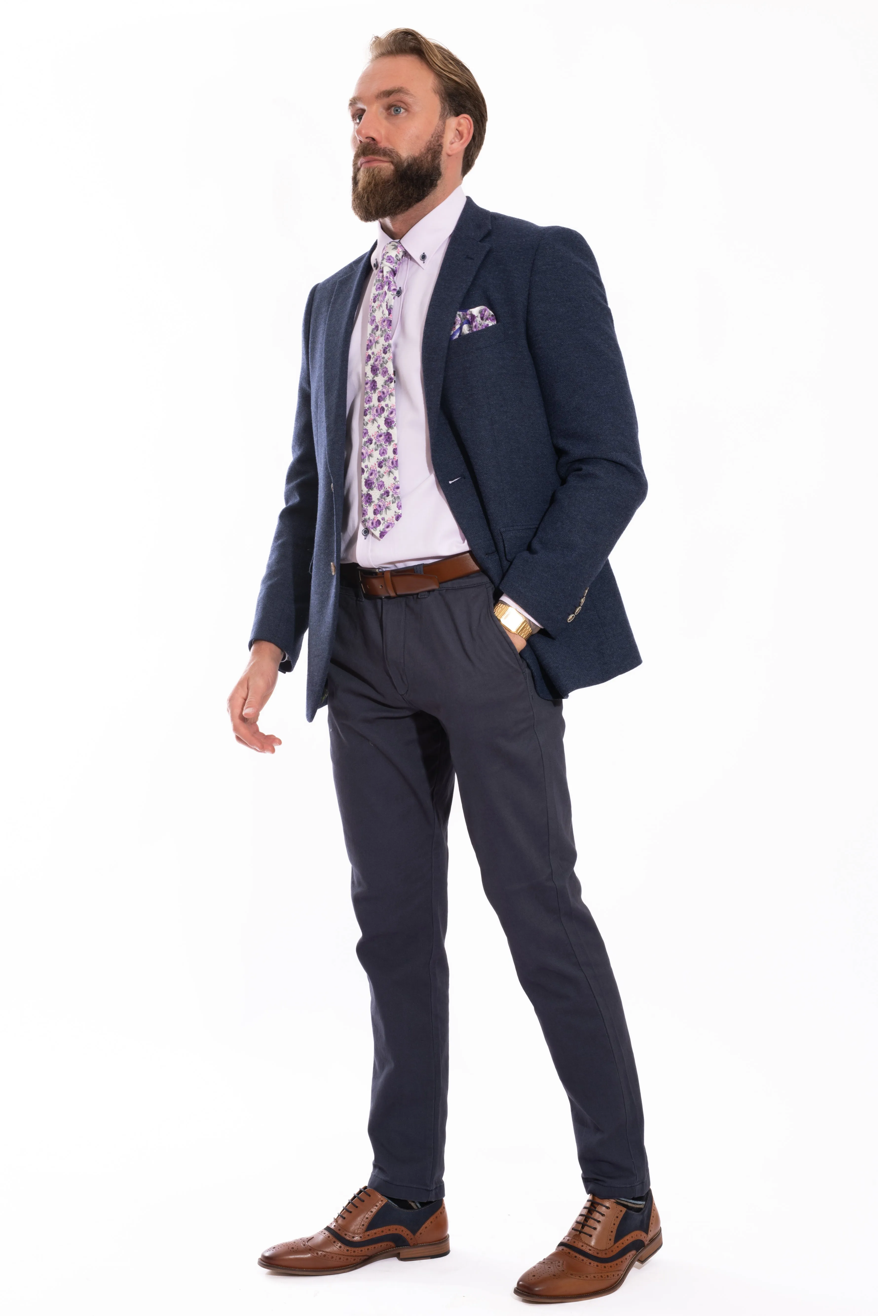 Spectre Noah Pink Button Down Collar Shirt