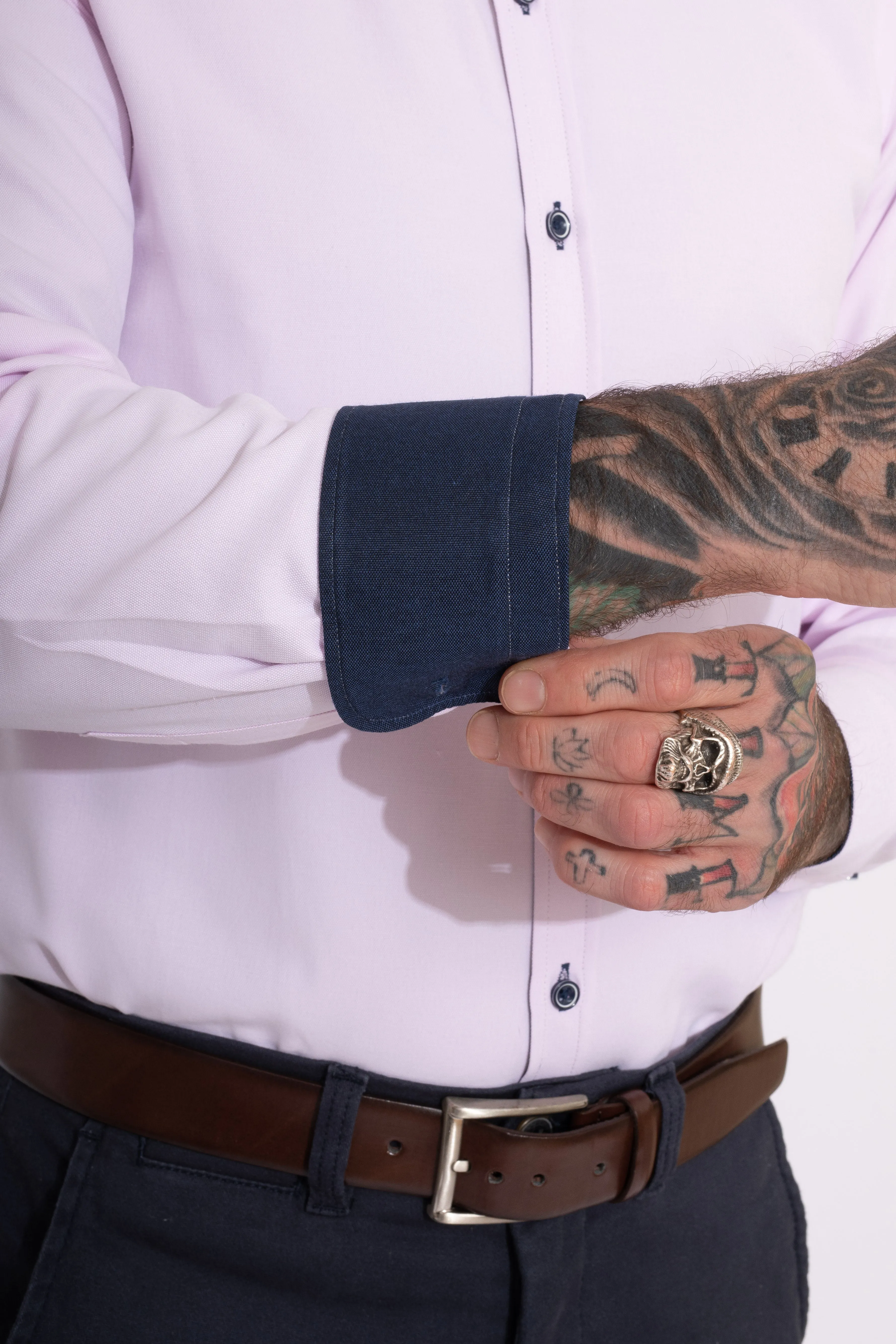 Spectre Noah Pink Button Down Collar Shirt