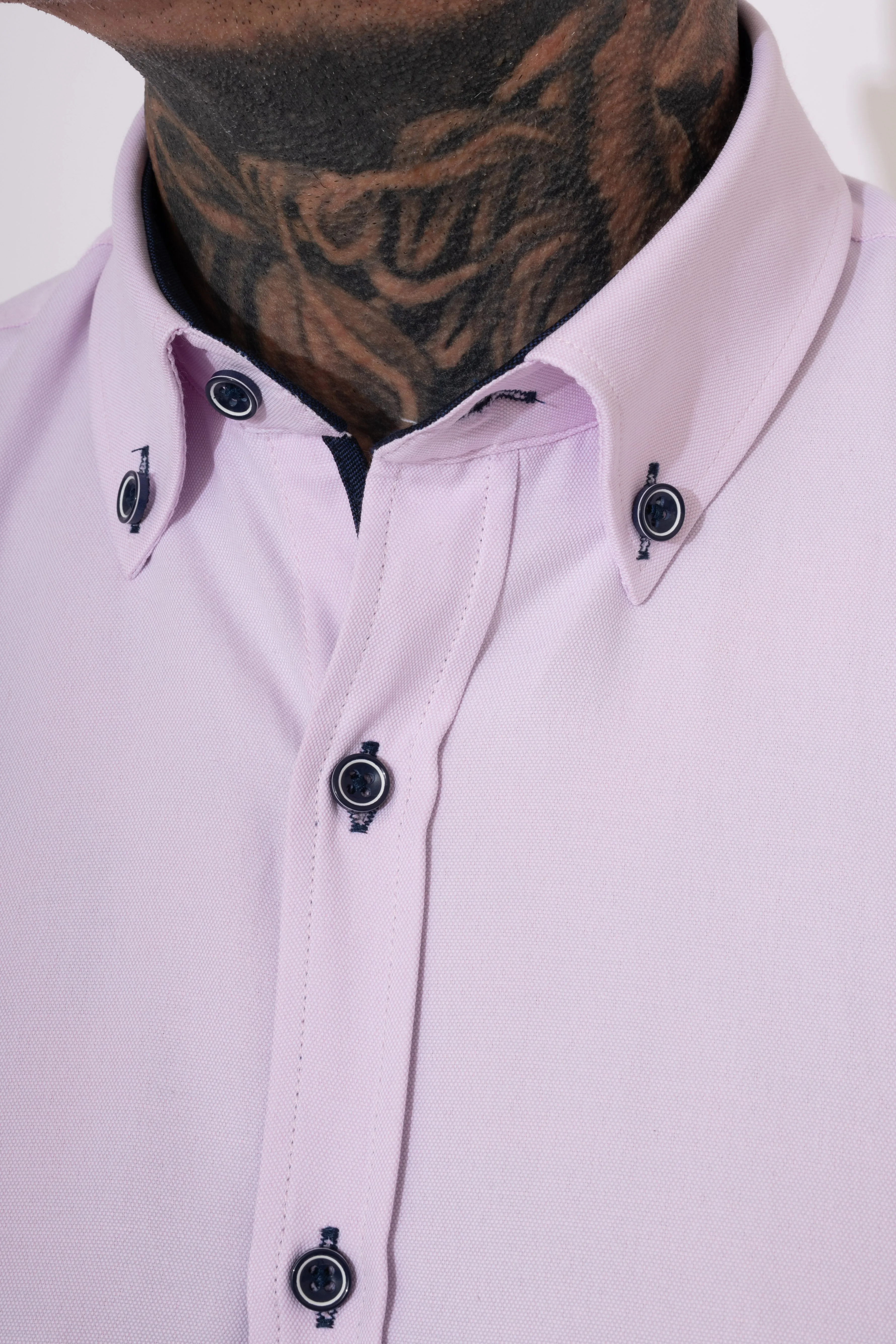 Spectre Noah Pink Button Down Collar Shirt