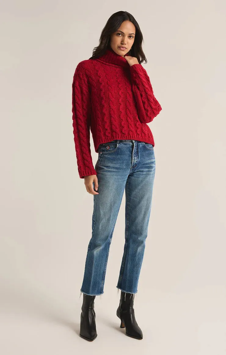 Tied To You Turtleneck