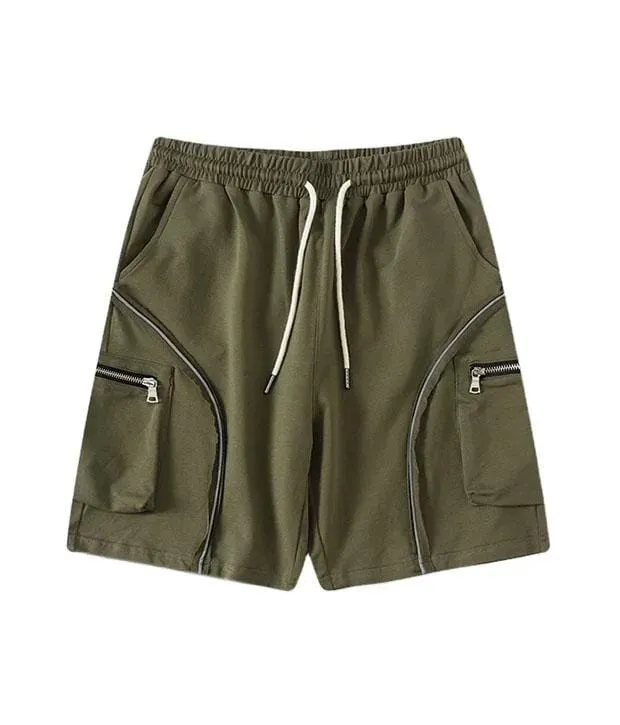 Tristan Drawstring Bermudas (Olive)