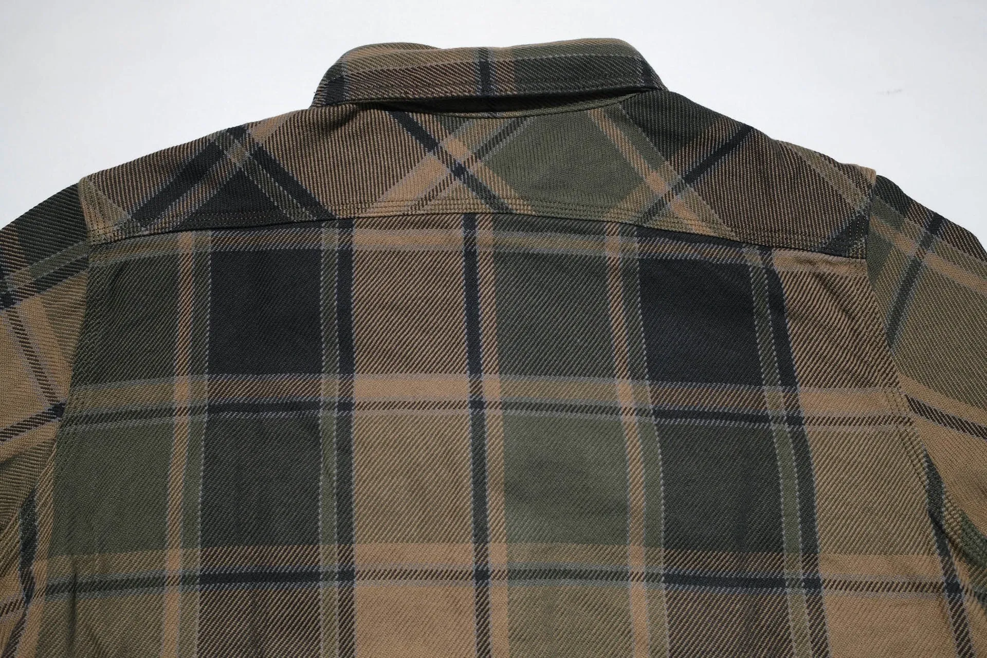 UES 15.5oz Ultra-Heavyweight Flannel Utility Workshirt (Drywood Brown)