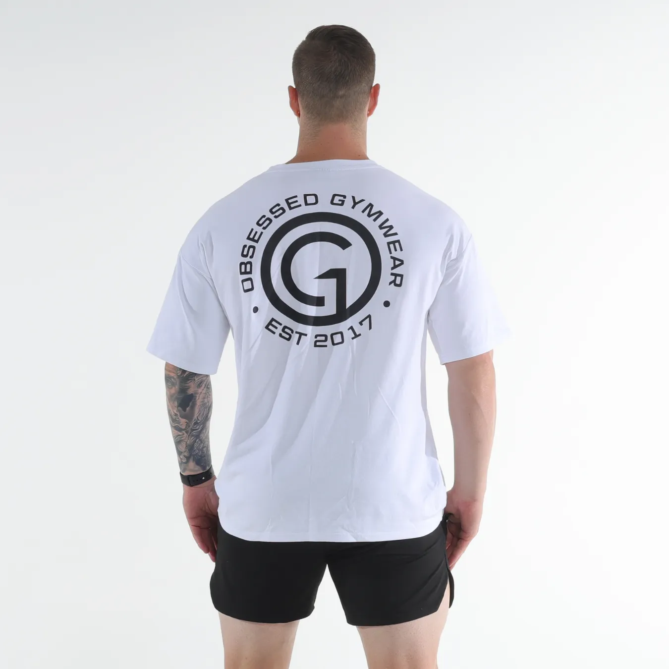 UNISEX OVERSIZED TEE - WHITE