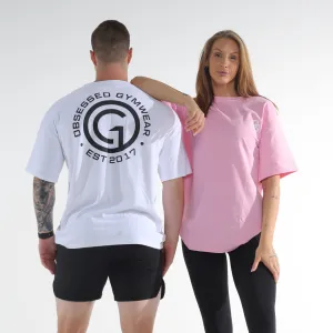 UNISEX OVERSIZED TEE - WHITE