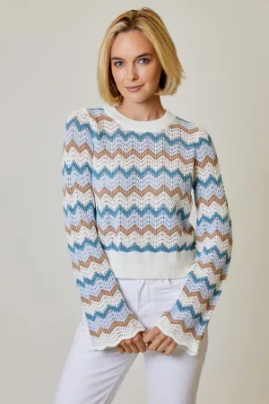 zig zag sweater